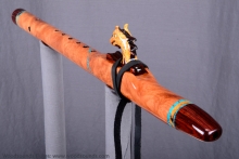 Western Red Cedar Burl Native American Flute, Minor, Mid B-4, #K23G (10)